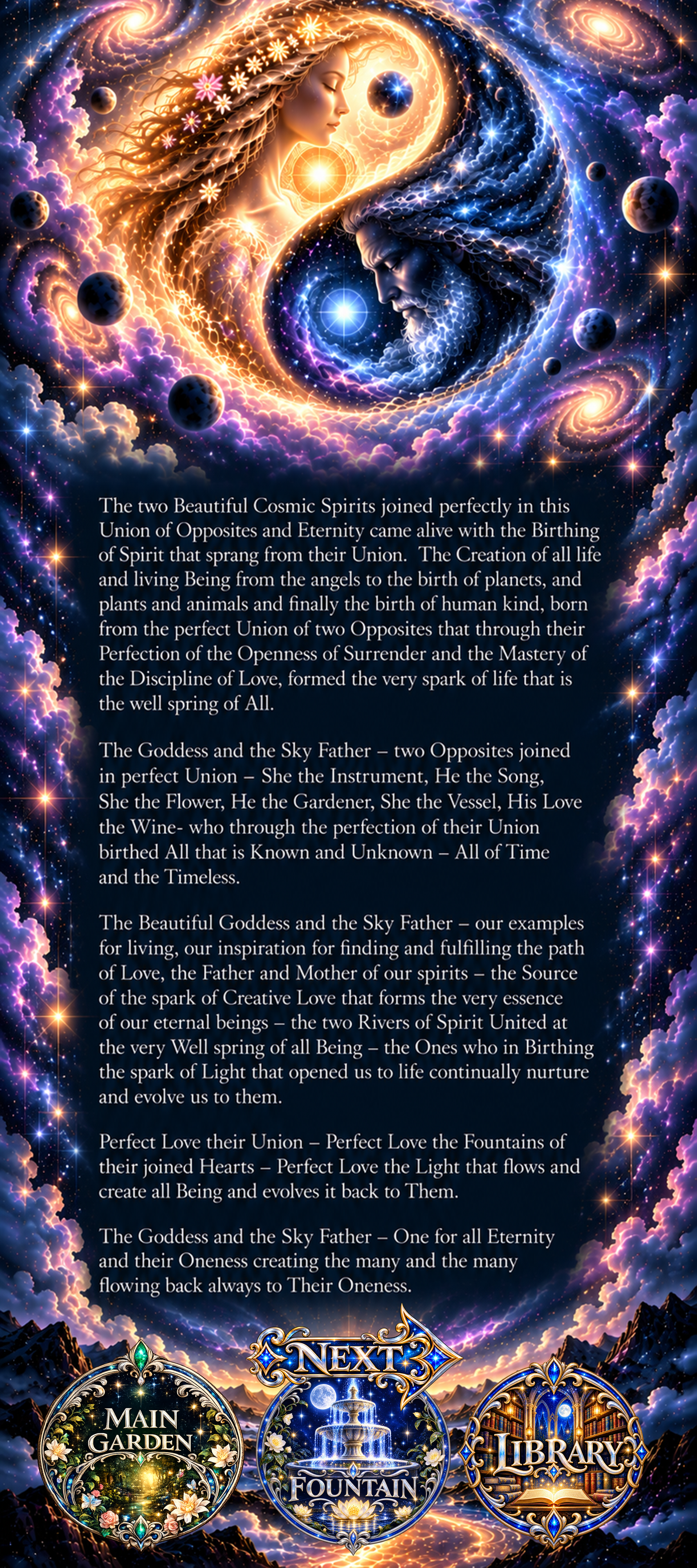The Beautiful Story of the Goddess and the Sky Father — Page 2